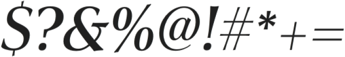 Civane Serif Norm Medium Italic otf (500) Font OTHER CHARS