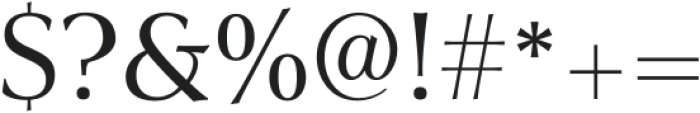 Civane Serif Norm Regular otf (400) Font OTHER CHARS