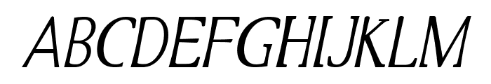 Ciria-BoldItalic Font UPPERCASE