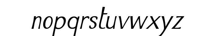 Ciria-BoldItalic Font LOWERCASE