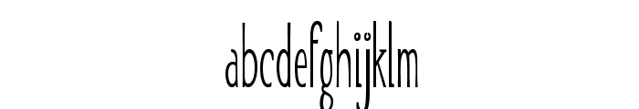 Ciria-ExtracondensedBold Font LOWERCASE