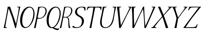 Ciria-Italic Font UPPERCASE