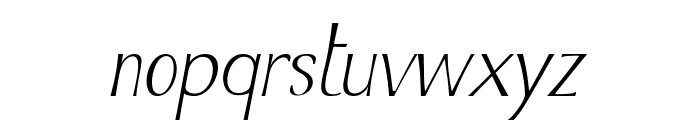 Ciria-Italic Font LOWERCASE