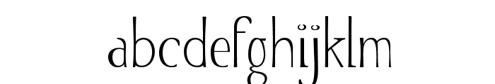 Ciria Font LOWERCASE