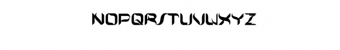 Cicatrice | Sharp Curvy Modern Futuristic Font Font UPPERCASE