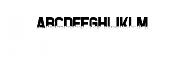 City Two.ttf Font UPPERCASE