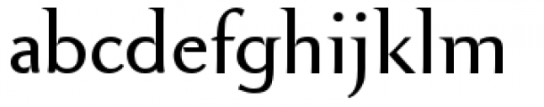 Cimiez Roman Demi Serif Font LOWERCASE
