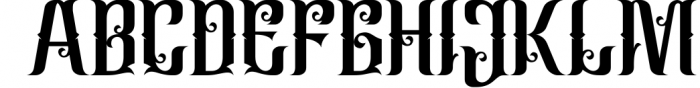 Cindo Kato Typeface Font UPPERCASE