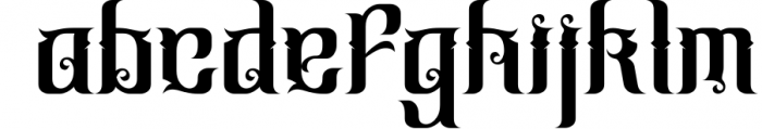 Cindo Kato Typeface Font LOWERCASE