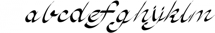 Cinthia Typography Font LOWERCASE