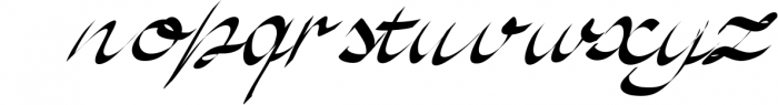 Cinthia Typography Font LOWERCASE