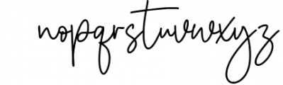 Citruslime Modern Monoline Handwritten Script Font Font LOWERCASE