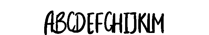 CIMOT Font UPPERCASE