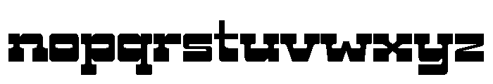 CIRCLO Font LOWERCASE