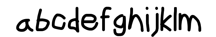 CiSf OpenHand Black Font LOWERCASE