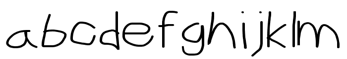 CiSf OpenHand Extended Font LOWERCASE