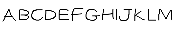 CiSf OpenHandSquished Font UPPERCASE