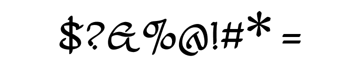 Cianan-Medium Font OTHER CHARS