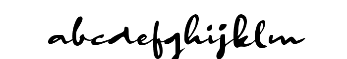 Cikeas Signature Font LOWERCASE