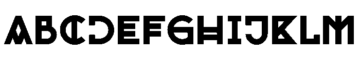 Cima-Ovest Font UPPERCASE