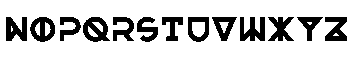 Cima-Ovest Font UPPERCASE