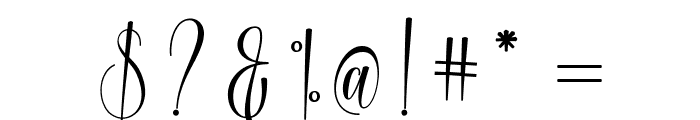 CinderellaScript Font OTHER CHARS