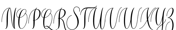 CinderellaScript Font UPPERCASE
