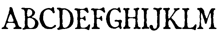 Cindervale Personal Use Regular Font UPPERCASE