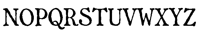 Cindervale Personal Use Regular Font UPPERCASE