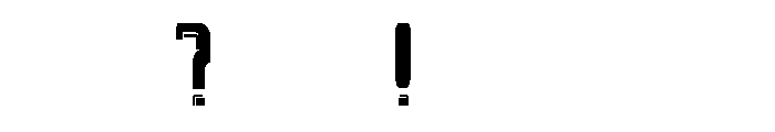 Cine Font OTHER CHARS
