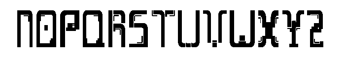 Cine Font LOWERCASE