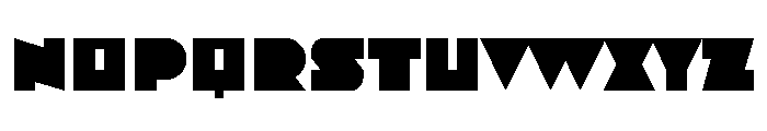 Cinema 40s Regular Font UPPERCASE