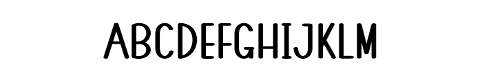 Cinematic Font UPPERCASE