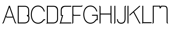 Cinga Medium Font UPPERCASE