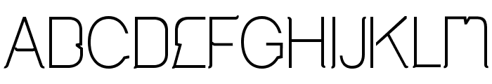Cinga Medium Font LOWERCASE