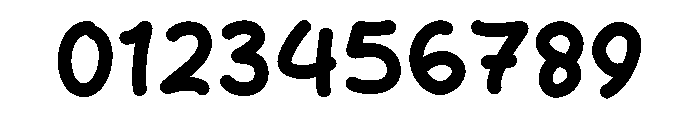 Circle Cake Font OTHER CHARS