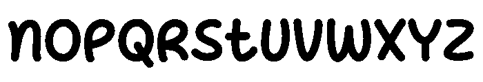 Circle Cake Font LOWERCASE