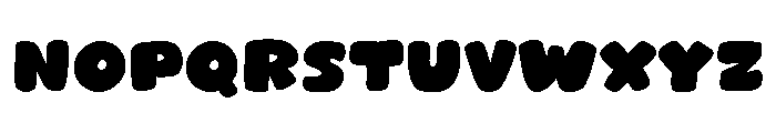 Circle Pizza Font UPPERCASE