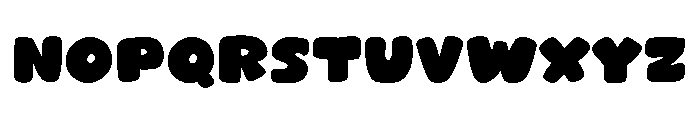 Circle Pizza Font LOWERCASE