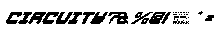 Circuity Personal Use Only Reg Font OTHER CHARS
