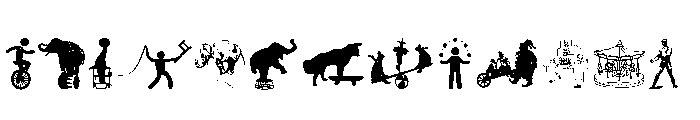 Circus and Fair Font UPPERCASE