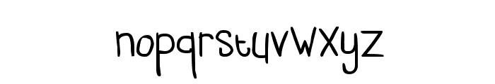 Cisca Note Font LOWERCASE