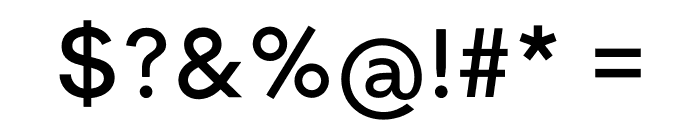 Citizen Sans Public Font OTHER CHARS
