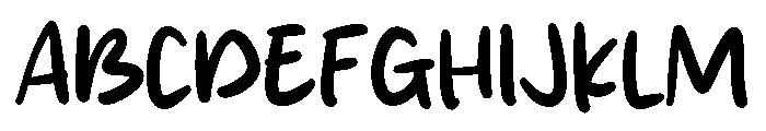 Citra Lemon Font UPPERCASE