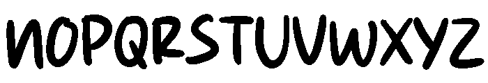 Citra Lemon Font UPPERCASE