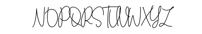 Citruslime Font UPPERCASE
