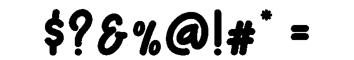 Citynight Font OTHER CHARS