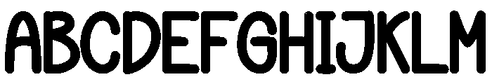 Citynight Font UPPERCASE