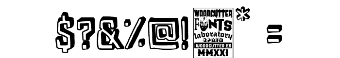 Ciudad Dram Font OTHER CHARS