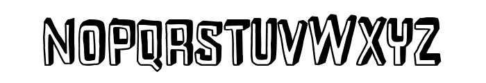 Ciudad Dram Font LOWERCASE